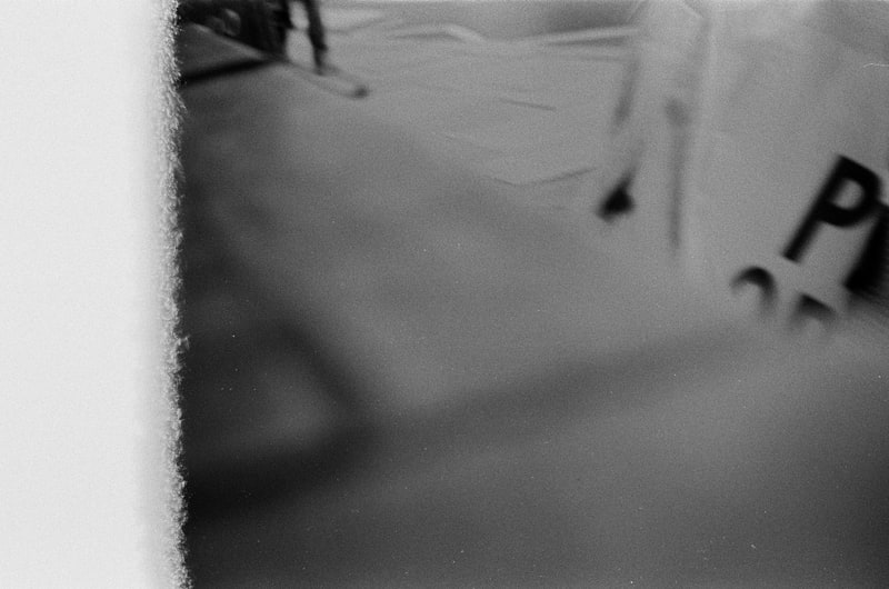 Kahlil's visit, Ilford HP5, Vito B